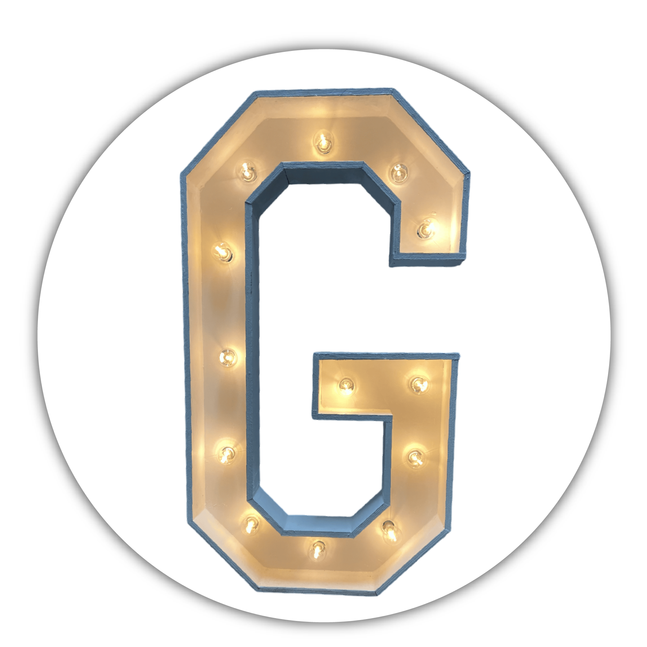 Lichtletter "G"